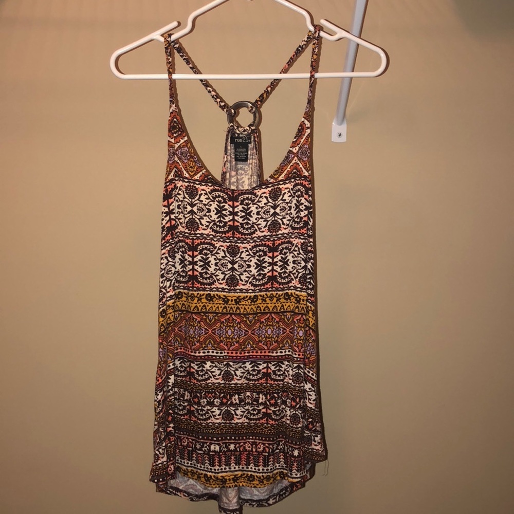 Rue21 boho style tank top